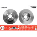 Set di dischi freno TRW DF4344