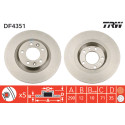 Set di dischi freno TRW DF4351