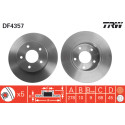 Set di dischi freno TRW DF4357