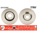 Set di dischi freno TRW DF4358S