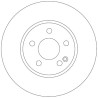 Set di dischi freno TRW DF4373