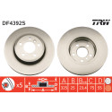 Set di dischi freno TRW DF4392S