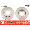 Set di dischi freno TRW DF4395S