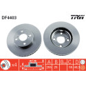 Set di dischi freno TRW DF4403