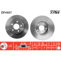 Set di dischi freno TRW DF4407