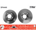 Set di dischi freno TRW DF4449
