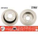 Set di dischi freno TRW DF4453