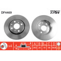 Set di dischi freno TRW DF4469