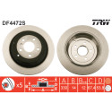 Set di dischi freno TRW DF4472S