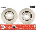 Set di dischi freno TRW DF4475