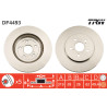 Set di dischi freno TRW DF4493