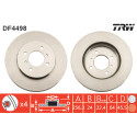 Set di dischi freno TRW DF4498