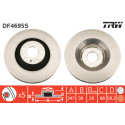 Set di dischi freno TRW DF4695S