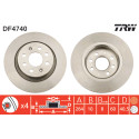 Set di dischi freno TRW DF4740