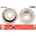 Set di dischi freno TRW DF4752