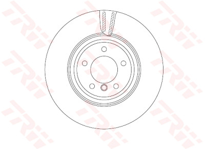 Disco freno TRW DF4775S