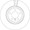 Set di dischi freno TRW DF4775S