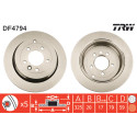 Set di dischi freno TRW DF4794
