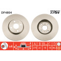 Set di 2 dischi freno TRW DF4804