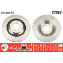Set di dischi freno TRW DF4818S