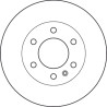 Set di dischi freno TRW DF4822S