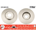 Set di dischi freno TRW DF4853S
