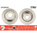 Set di dischi freno TRW DF4854S