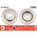 Set di dischi freno TRW DF4864S