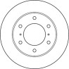 Set di dischi freno TRW DF4870