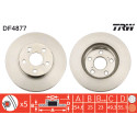 Set di dischi freno TRW DF4877