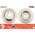 Set di 2 dischi freno TRW DF4915