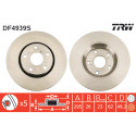 Set di dischi freno TRW DF4939S