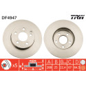 Set di dischi freno TRW DF4947