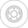 Set di dischi freno TRW DF4957S
