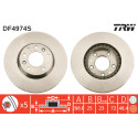 Set di dischi freno TRW DF4974S