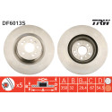 Set di dischi freno TRW DF6013S