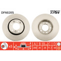 Set di dischi freno TRW DF6020S