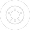 Set di dischi freno TRW DF6120