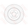 Set di dischi freno TRW DF6175S
