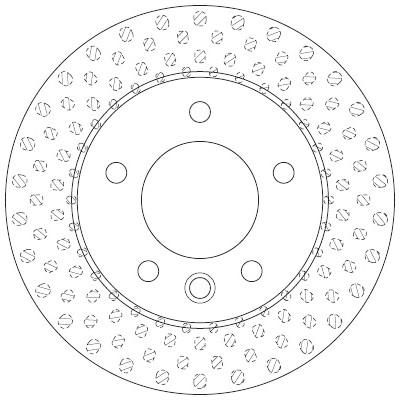 Disco freno TRW DF6194S