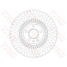 Set di dischi freno TRW DF6216