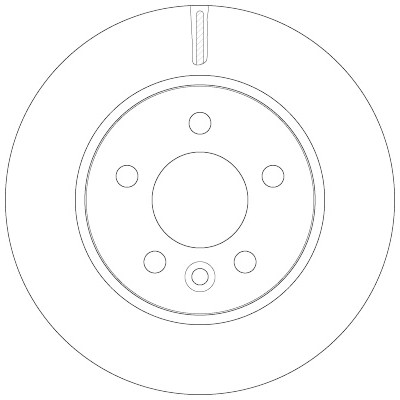 Set di (2) dischi freno TRW DF6482