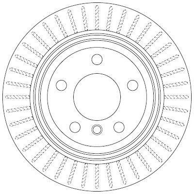Disco freno TRW DF6513S