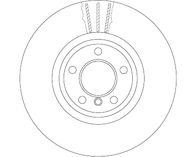 Disco freno TRW DF6615S