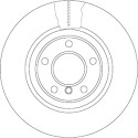 Set di dischi freno TRW DF6616S
