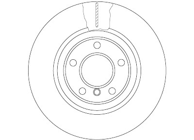 Disco freno TRW DF6616S