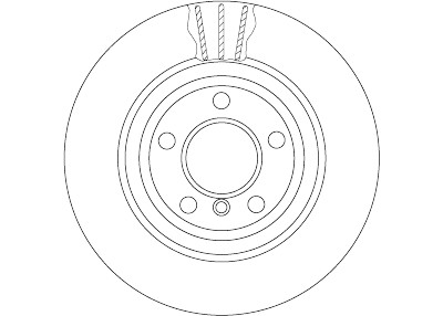 Disco freno TRW DF6617S