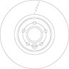 Set di dischi freno TRW DF6676S