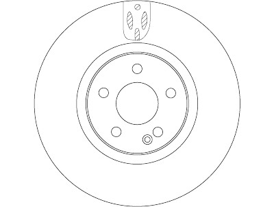 Disco freno TRW DF6744S
