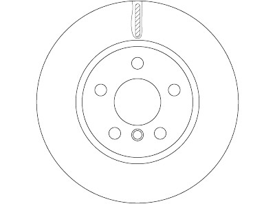 Set di (2) dischi freno TRW DF6757